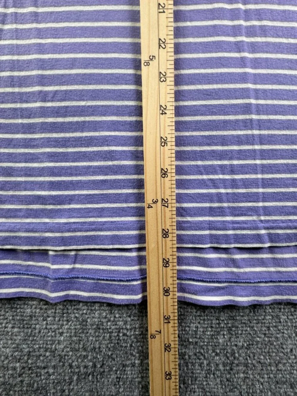 Polo Golf Ralph Lauren Vintage Lisle Purple Striped Valhalla Golf Club Large KY